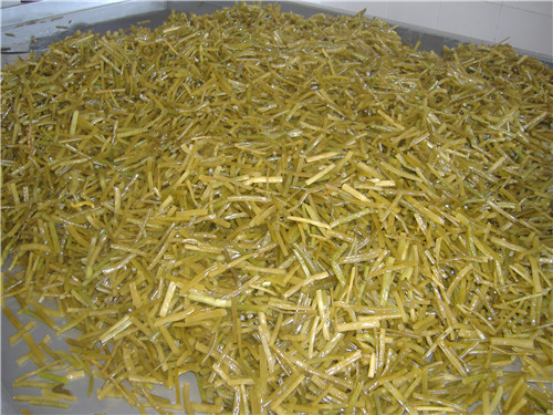 盐渍山芋梗