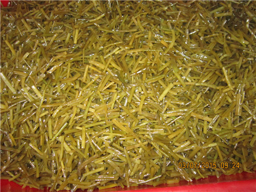 盐渍山芋梗
