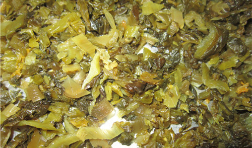 三池高菜切段